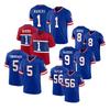 New York Giants Jersey 1 Malik Nabers 97 Dexter Lawrence NFL Football Uniform Adults