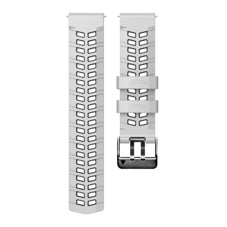 Dropshipping Watch Bands 22mm Double-row Hole Two-color Silicone Watch Band for Huawei Watch4 / 4 Pro / Watch3 / 3 Pro