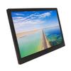 15.4 Inch LCD Digital Photo Frame HD 1280x800 Large Storage USB Interface Electronic Picture Frame Black 100‑240V EU