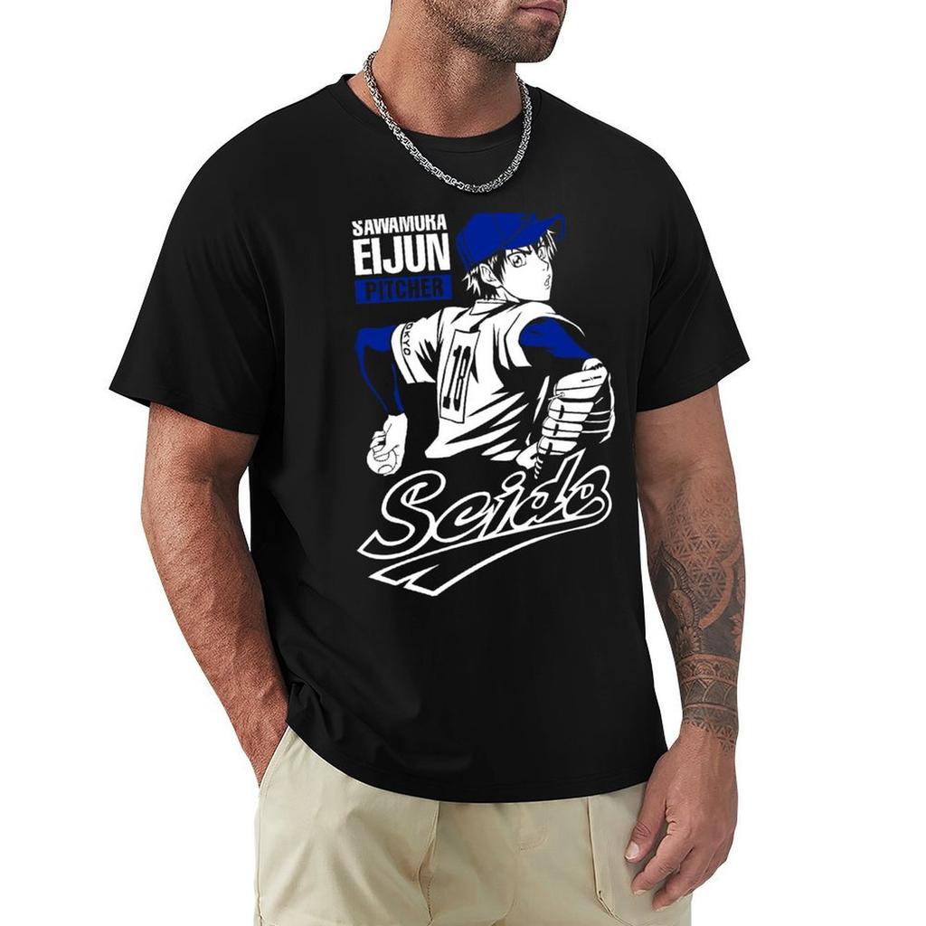 Eijun Sawamura Diamond No Ace Dia No Ace TShirt Labor Work Casual TShirt