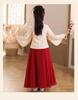 Girls' Hanfu Fairy Dress: Chinese Style Spring/Summer Ancient Costume with Princess Skirt for Children