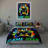 Controller splash design. Bedding Duvet cover sets Duvet covers Pillowcases gifts (1 * Duvet Cover 2 * Pillowcases, without duvet insert)