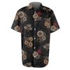 Retro Bohemian Print - Men's Casual Short Sleeved Shirt