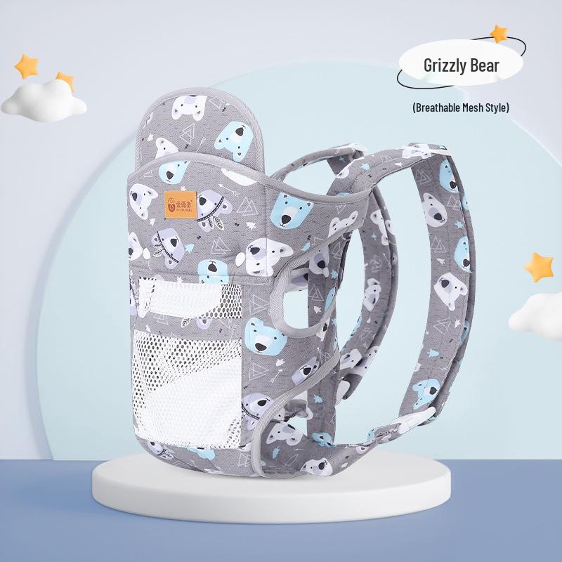 Newborn Dual-Use Front and Back Baby Carrier: Hands-Free, Simple Design for Outings