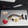 304 Stainless Steel Panel and Chopping Board Kitchen Household Thickened Double Sided Cutting Board Block Kneading Dough Board