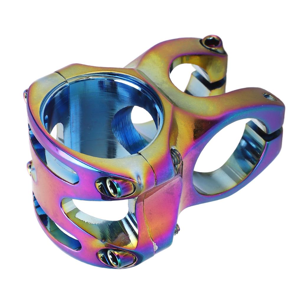 Kurzer Fahrradvorbau Mountain Hollow Vorbau 31,8 mm Speed Drop CNC-Aluminiumlegierung Fahrradvorbau Teil