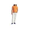 Polo Ralph Lauren Striped Logo Embroidered Crew Neck Short Sleeve T-Shirt SS24 Men T-Shirts Orange MNPOTSH1N822112-800