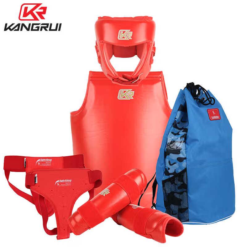 Kangrui Sanda Kickboxing Training Protective Gear Set