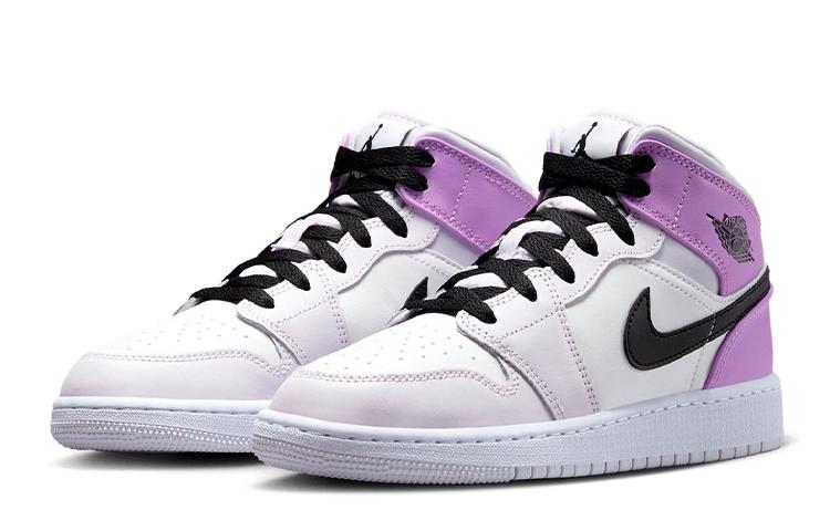 Jordan 1 Mid Barely Grape GS DQ8423-501