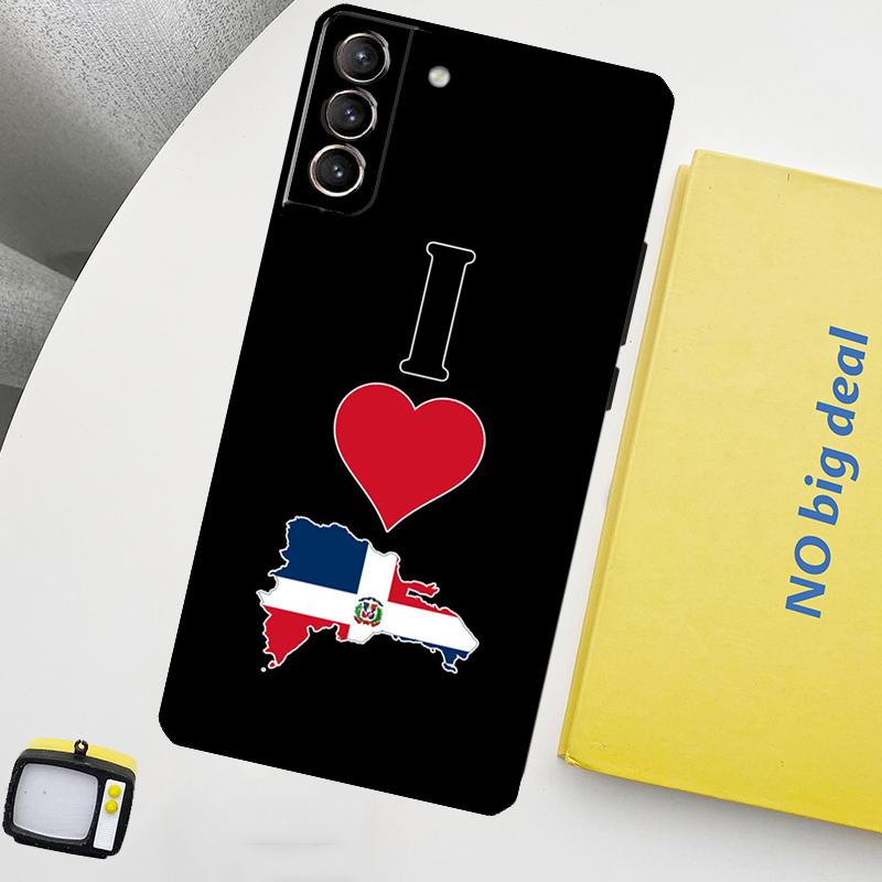 

Dominican Republic Flag Phone Case For Samsung Galaxy S25 S26 Ultra S20 S21 S22 S23 Plus S10 S25 FE S24 Ultra Cover Galaxy S20 Plus