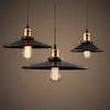Vintage Pendelleuchte Dekoration Salon Edison Loft Stil Vintage Industrielle Retro Pendelleuchte E27 Halter Eisen Restaurant Lichter