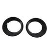 Pair Front Bumper Fog Lamp Cover Ring Trim 51113423789 Replacement for X3 E83 2007‑2010