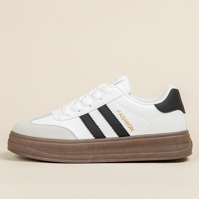 New Versatile Casual Shoes, Soft-soled Shoes, Thick-soled Board Shoes for Women