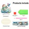 Round+Special Shape Desktop Diamond Art Kits Acrylic Diamond Painting Desktop Ornaments Kit Easter Egg for Home Office Decor