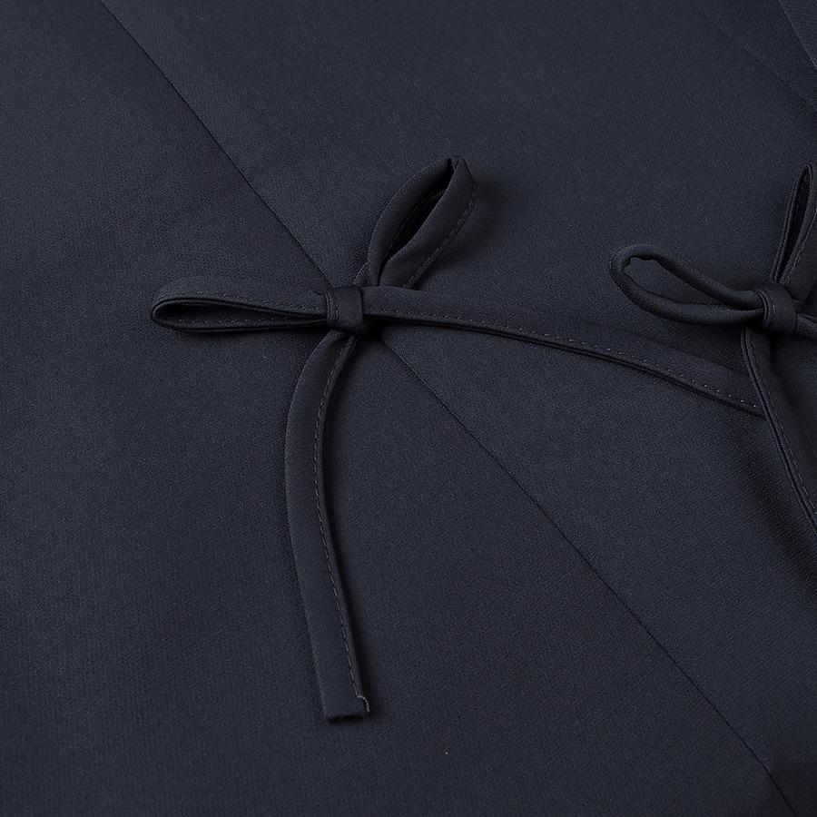 Elegant European & American Style Women's Casual Bow Suit Jacket