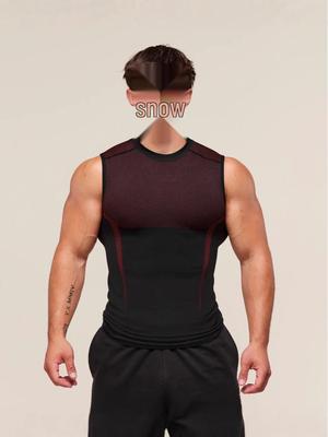 Herren Nahtloses Schnelltrocknendes Ärmelloses Lauf-Tanktop