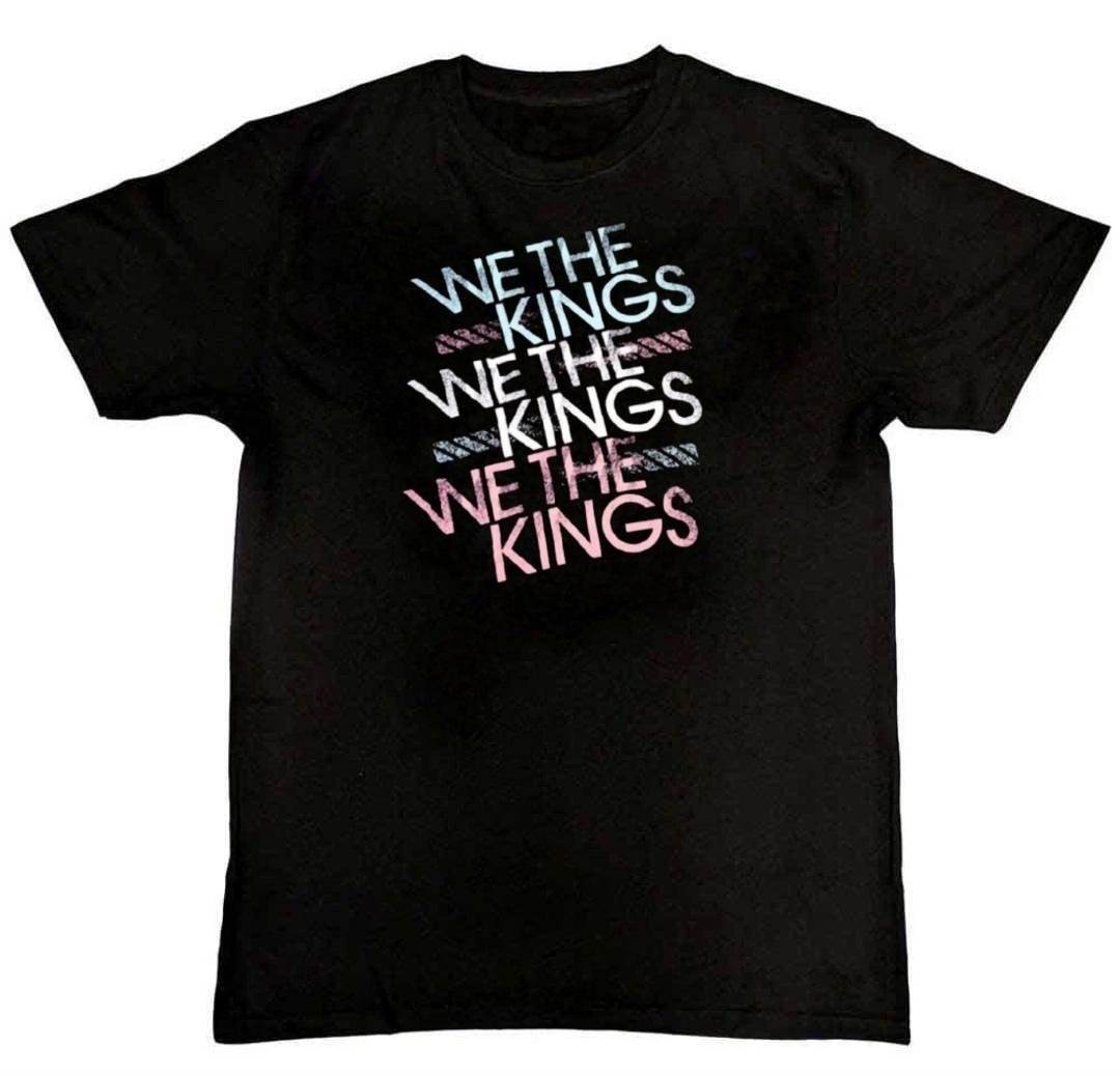 We The Kings Concert Signed Graphic Print Mens T-Shirt S