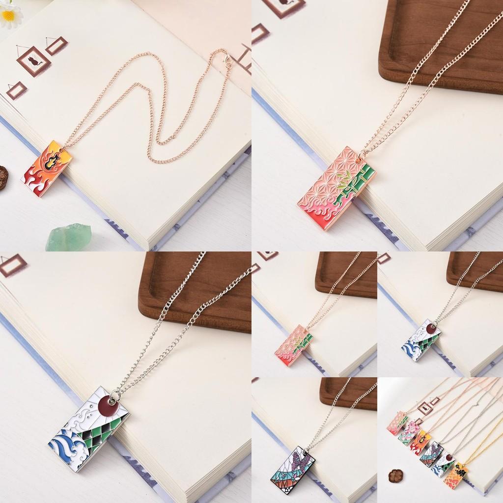 Demon Slayer Kimetsu No Yaiba With Zinc Alloy Pendant For Anime Fans