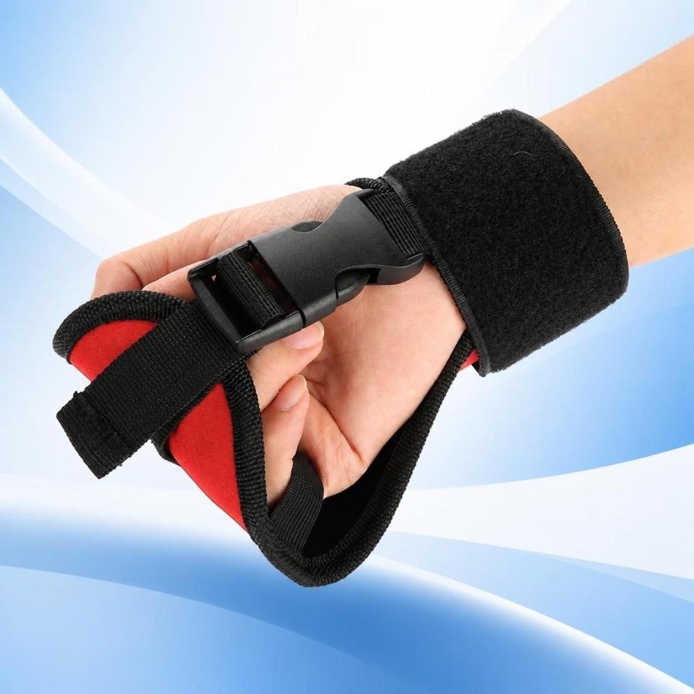 Adjustable Hand Fixation Mitt Flexible Grip Assistance Glove Hand Support Brace Elderly,Athletes