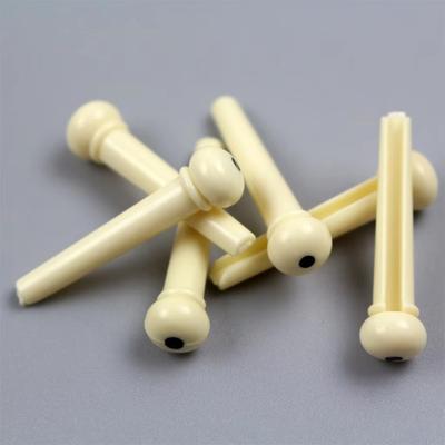 12pcs Acoustic Guitar Bridge Pin Fixed Tuning Tone Durable Tailpiece Performance School String Nail Pegs Musical Instruments
