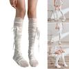 Ballett Strappy Oberschenkelhohe Strümpfe für Damen Mädchen Über dem Knie Socken Nylon Oberschenkelhohe Strümpfe Schlauchsocken Strumpfwaren Geschenke