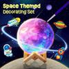 Paint Your Own Moon Lamp Kit, Cool Gifts DIY 3D Space Moon Night Light, Art Supplies Arts & Crafts Kit, Arts and Crafts for Kids Ages 8-12, Toys