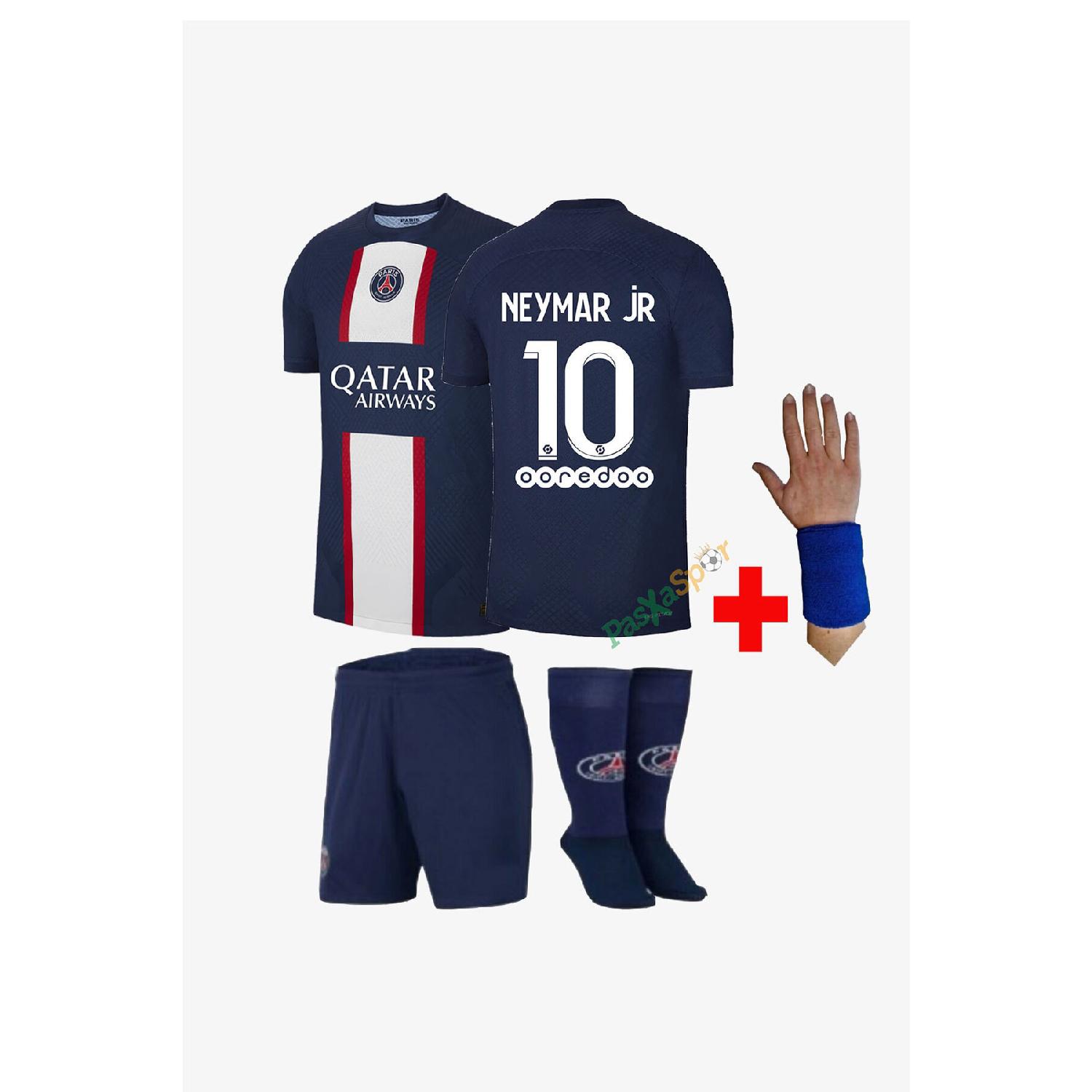 

Детский комплект джерси Psg Neymar с шортами, носками и браслетом Neymar, подарок на новый сезон 2022-23