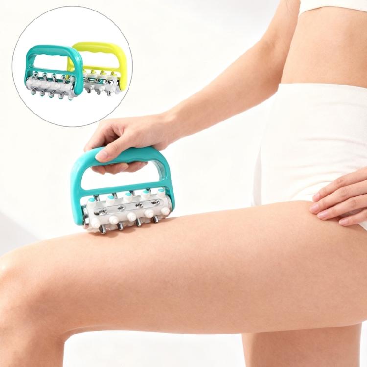 Ergonomic Handheld Roller Massagers For Muscle Tension Compact ABS Body Recovery Tool Travel Friendly