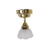 1:12 Dollhouse Ceiling LED Pendant Light with Toggle Switch (No Power Needed)