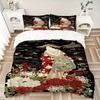 3pcs Anime Geisha Comforter Set with One Quilt Cover and Two Pillowcases (No Core), Bedroom Decor - Perfect Gift for Anime Lovers - Polyester Fabric -