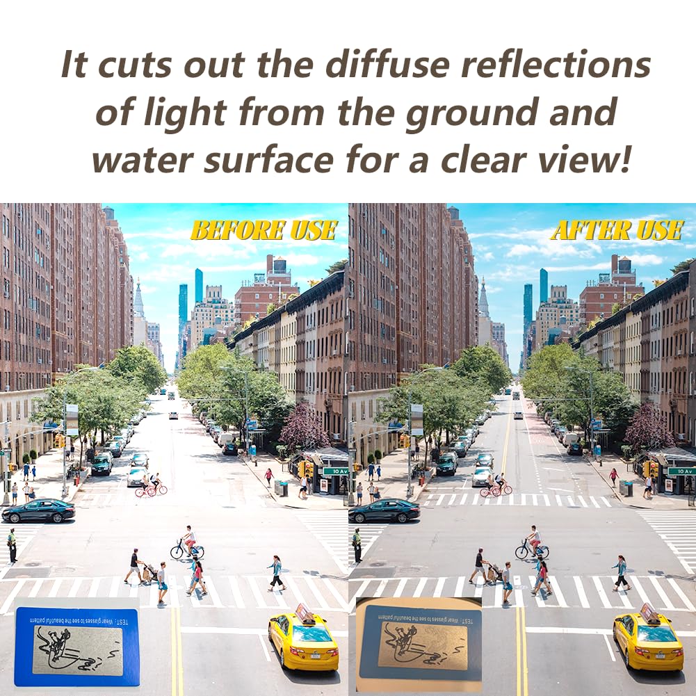 Polarized Sunglasses UV400 UV Rays Reflective Light Strong Light Wellington Style Drop Prevention Impact Resistant Sports Cycling Running Fishing