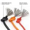 AWG Electric Wire, 6 Colors Stranded Tinned Copper Flexible Silicone Hookup Wire Kit for Electrical DIY/Car