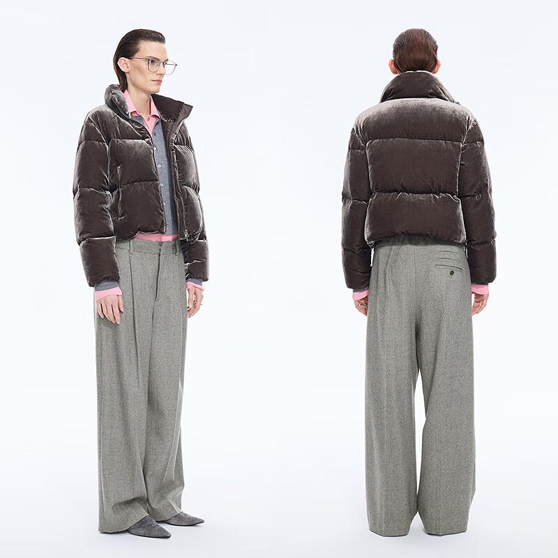 JNBY 2025 Winter Loose Wide-Leg Casual Pants