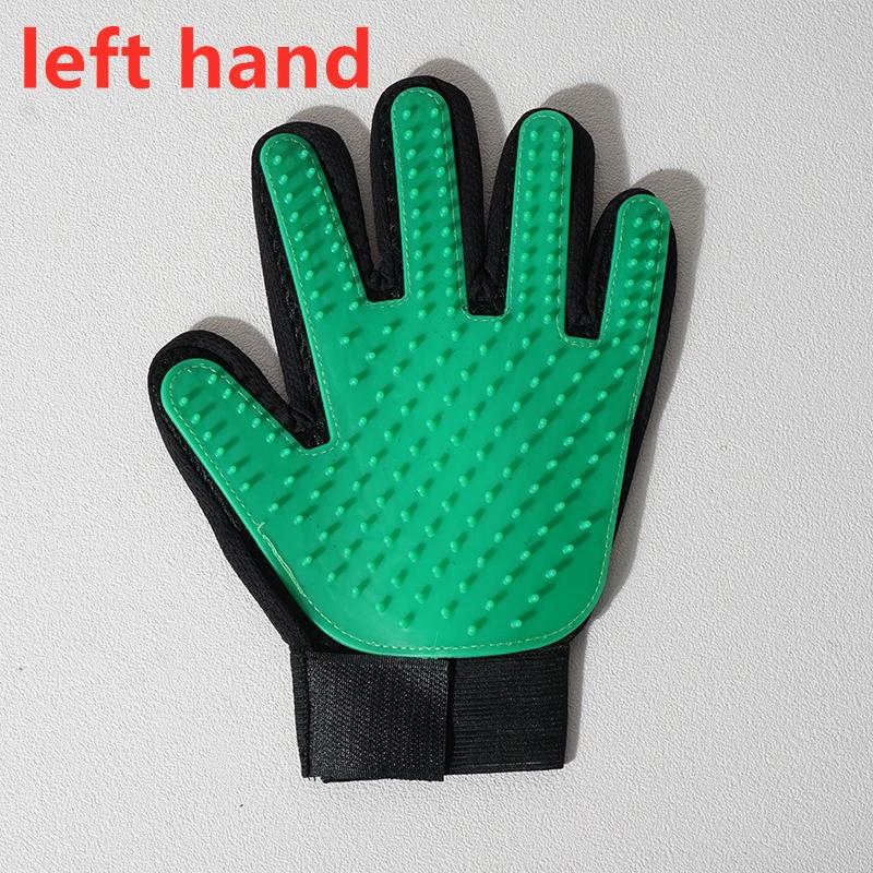 1Pc Pet Grooming Glove Cat Hair Brush For Cleaning Massage Dog Cat Removeing Hair Brush Dematting Deshedding Glove
