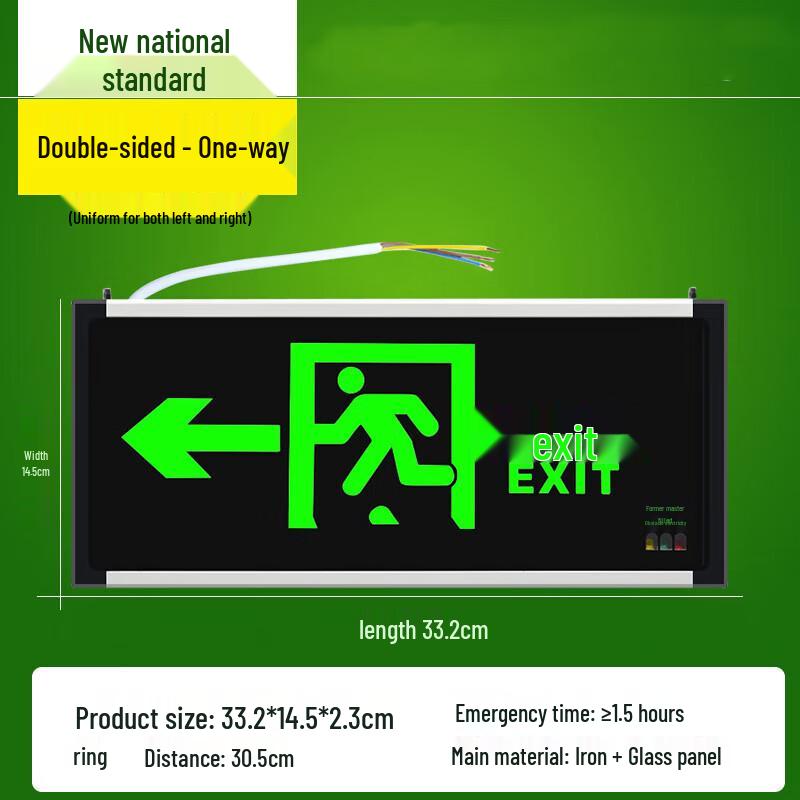 Emergency Exit Sign Light