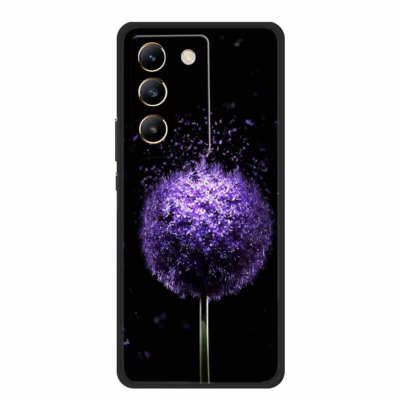 Phone Case For Vivo V30 Lite 4G Back Cover Case Shockproof Black Silicone Soft Funda For Vivo V30 Lite Case 6.67" V 30 Lite Capa