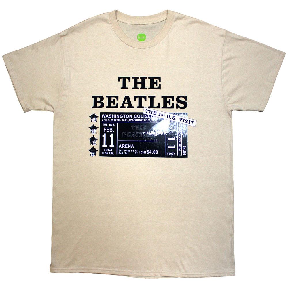 The Beatles Washington  64 Promo Setlist Official T-shirt MenS XXXXL