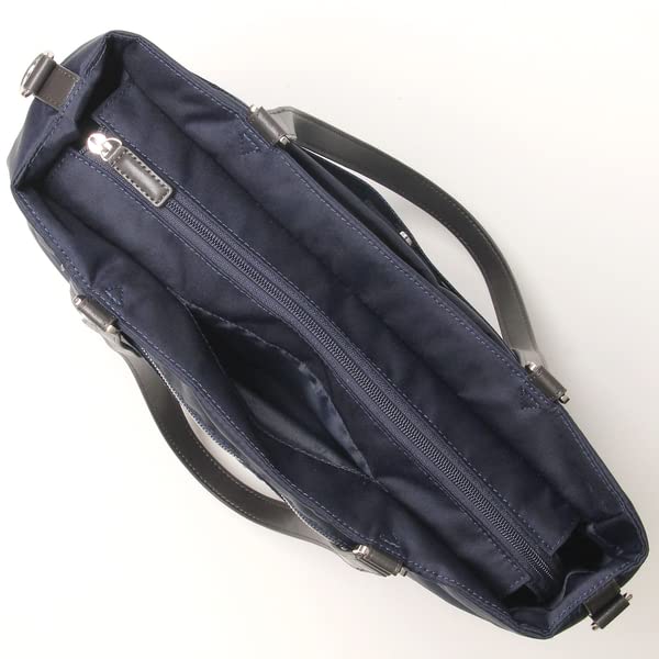 Tote Bag Cordura X Recycled Leather Square Tote Black [Rabaga Jerry] Women's (10)