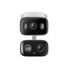Telecamera di Sicurezza Tapo Telecamera per Animali Domestici Usa Doppia Lente 2K 3MP Grandangolare Rilevamento AI Visione Notturna a Colori IP65 Compatibile con Assistente Vocale Tapo
