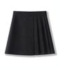 Autumn 2025 Women's High Waist Woolen Midi A-line Bodycon Pleated Skirt
