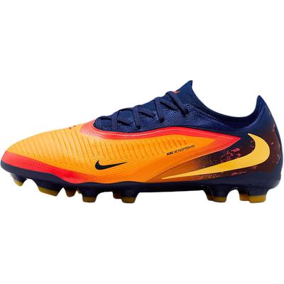 Jr. Phantom 6 Low Top Kids' Soccer Shoes Orange Blue Teenagers Sneakers HQ2047-800