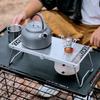 Outdoor Folding Camp Stove Stand Cooking Station Table for Camping Hiking Backpacking Picnic