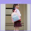 Adorable Preschool Backpack For Girls With Colorful Cartoon Design And Breathable Nylon Material