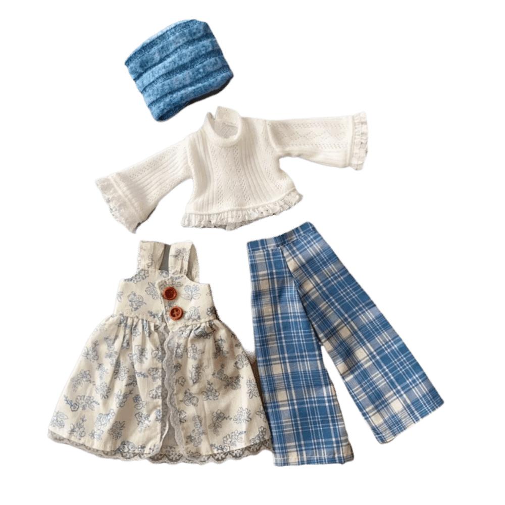 Sweater Coat 30cm Doll Clothes Fashion Doll Accessories Cute 1/6 BJD Doll Outfit Set  Girl Toy Gift