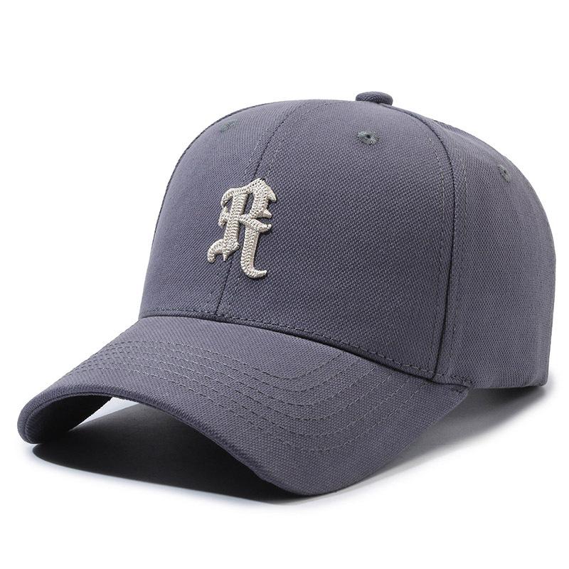 Embroidered Letter Baseball Cap Women'S Outdoor Versatile And Thin Face Small Cap Men'S Sports Sun Protection Hat