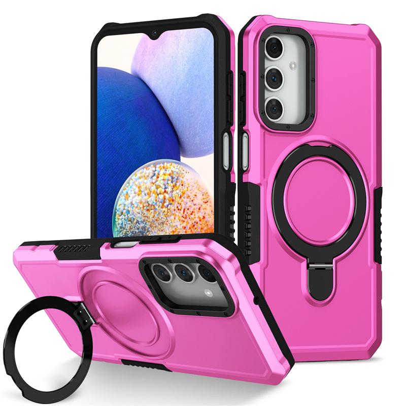 Military Grade Armor Case for Samsung Galaxy A15 5G A25 A35 A55 A05 A05S A14 A24 A34 A54 A13 A33 Cover Stand Holder Shockproof Full Cover