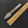 Thousand Layer Damascus Steel Tea Needles Semi-finished Blank Household DIY Teaware Accessories Hand Tool Parts