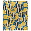 Royce McClure Rush Hour Silky Tropical Fish Supersoft Blanket