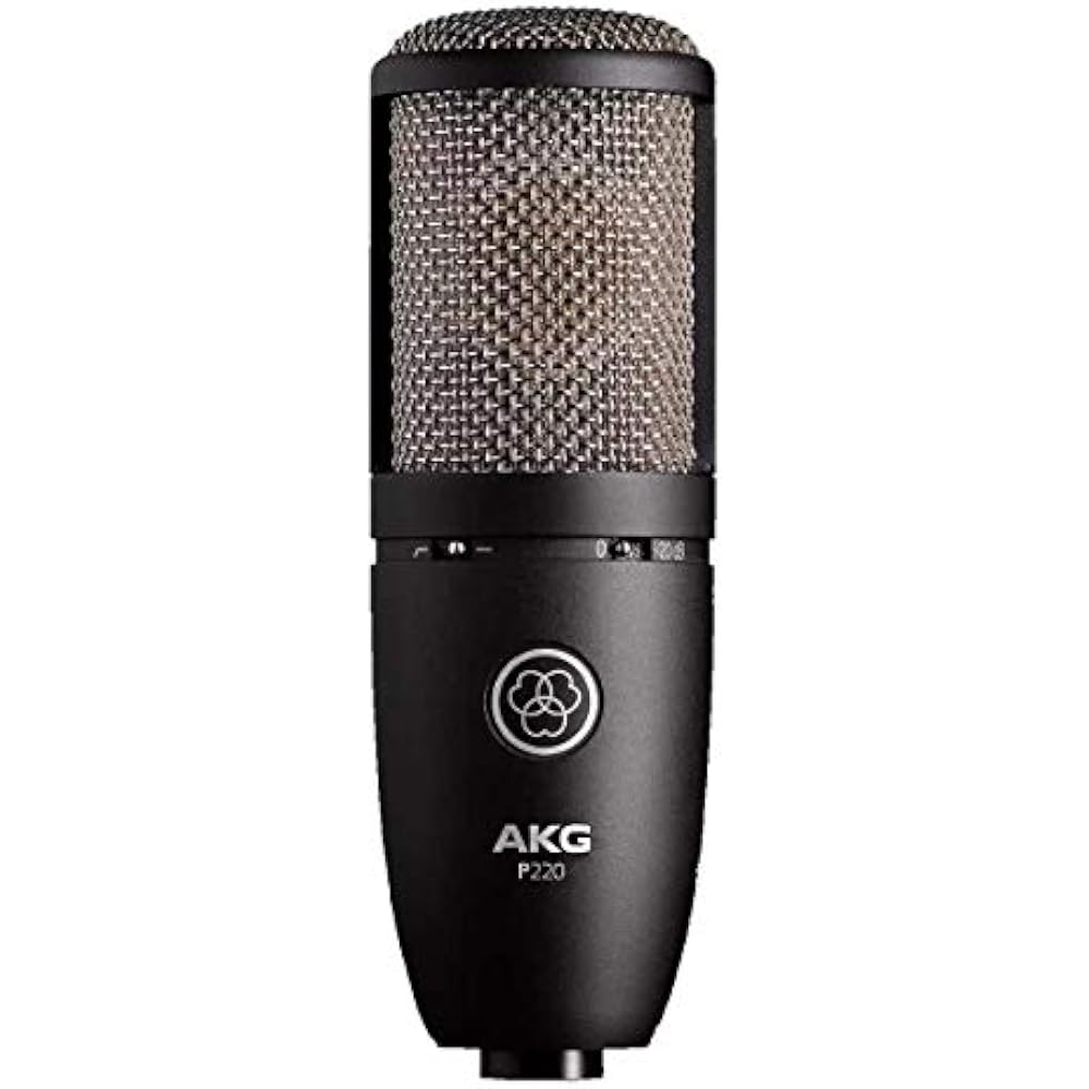 AKG PERCEPTION220 Condenser Microphone with Large Aperture Single Diaphragm [Domestic Genuine Pro...