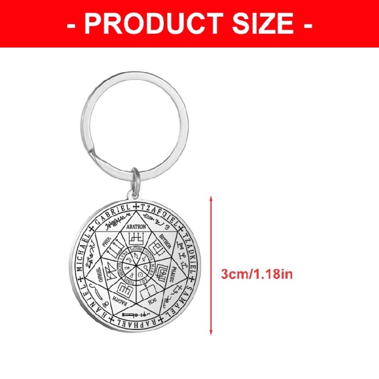 Spiritual Scripture Keychain Stainless Steel Religious Accessory For Church Members And Friend